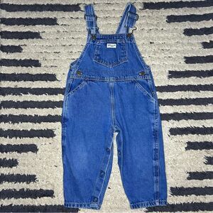 Vintage Baby Guess Jeans 100% cotton denim overalls baby size 24 months